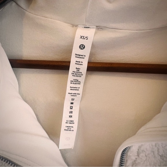 NWT Lululemon Scuba Half Zip Fleece Hoodie - Picture 11 of 12